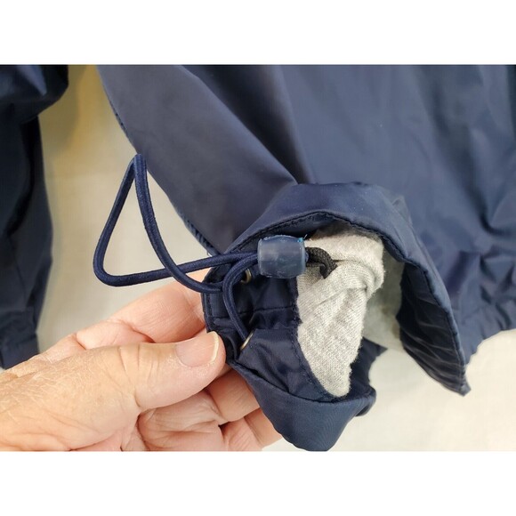 Nike Track Jacket Mens Size XL Navy Blue Lined Full Zip Pockets Lightweight Logo - Picture 3 of 10